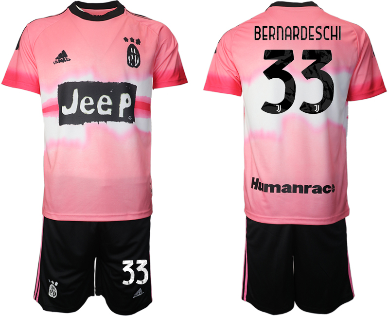 Men 2021 Juventus adidas Human Race #33 soccer jerseys